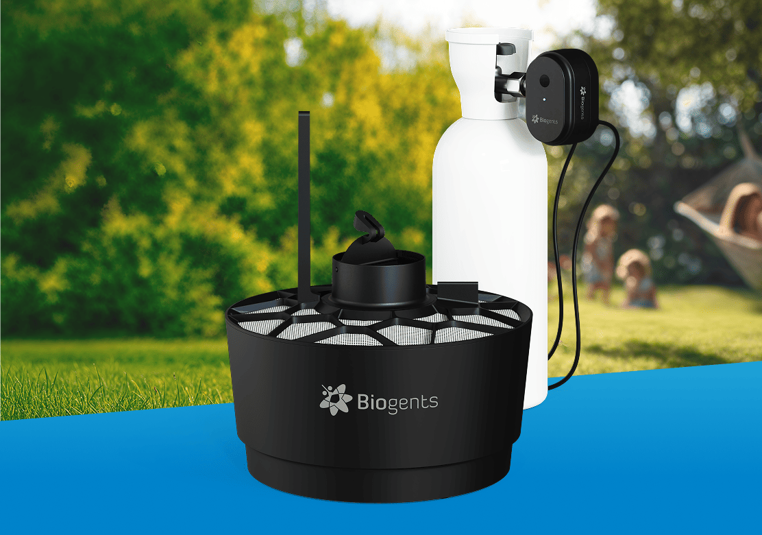 Biogents Aero Trap Plus Myggfälla med tillhörande Co2.