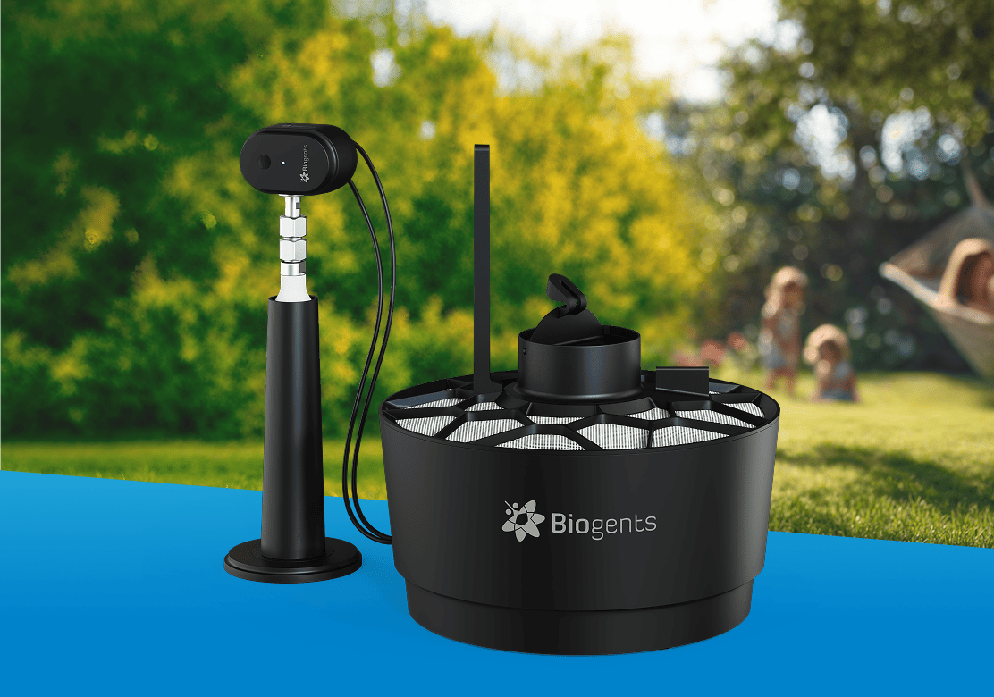Biogents Aero Trap Plus Myggfälla med tillhörande Co2.